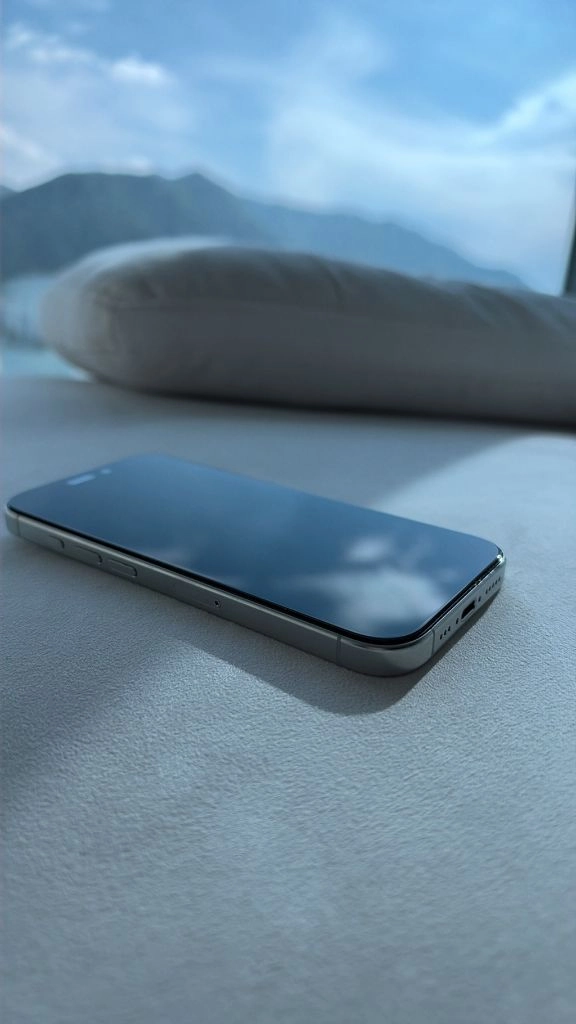 아이폰 16 Pro 256GB 화이트티타늄 배터리 91% 판매합니다 이미지
