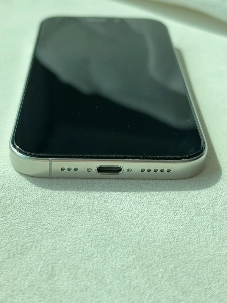아이폰 16 Pro 256GB 화이트티타늄 배터리 91% 판매합니다 이미지