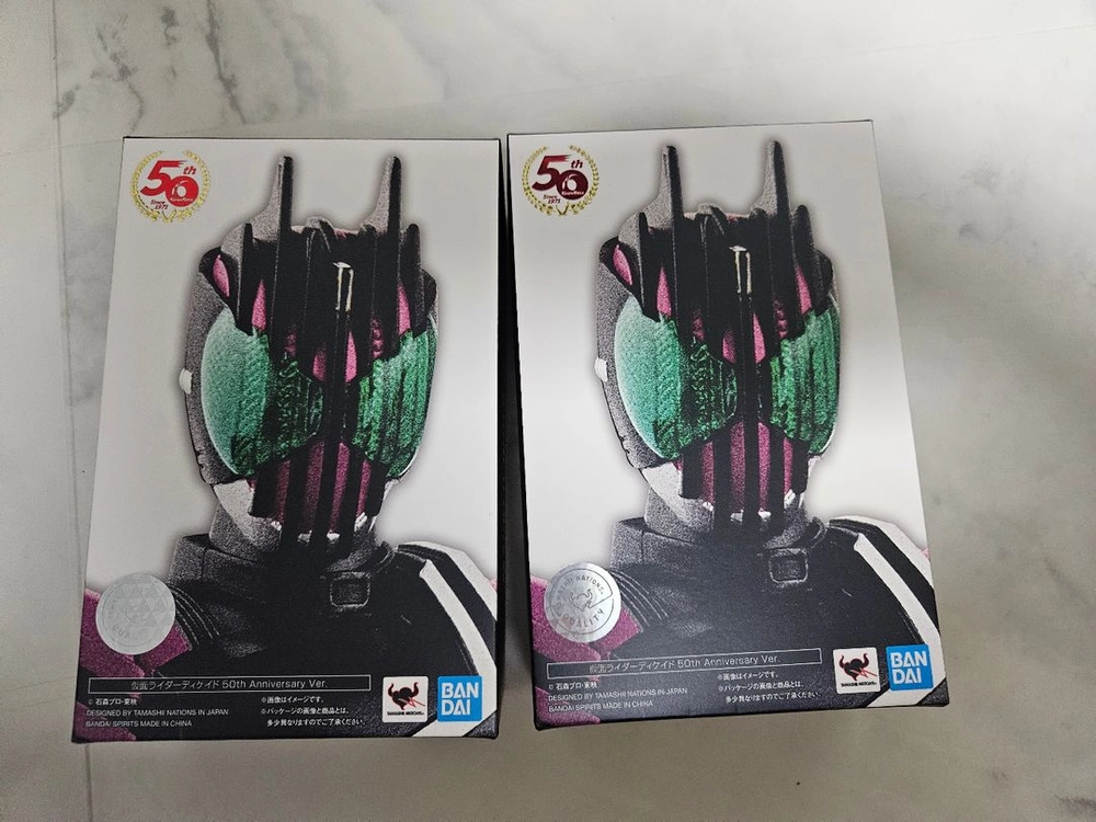 shf 진골조제 가면라이더 디케이드 50주년 미개봉 - 안심되는 중고거래