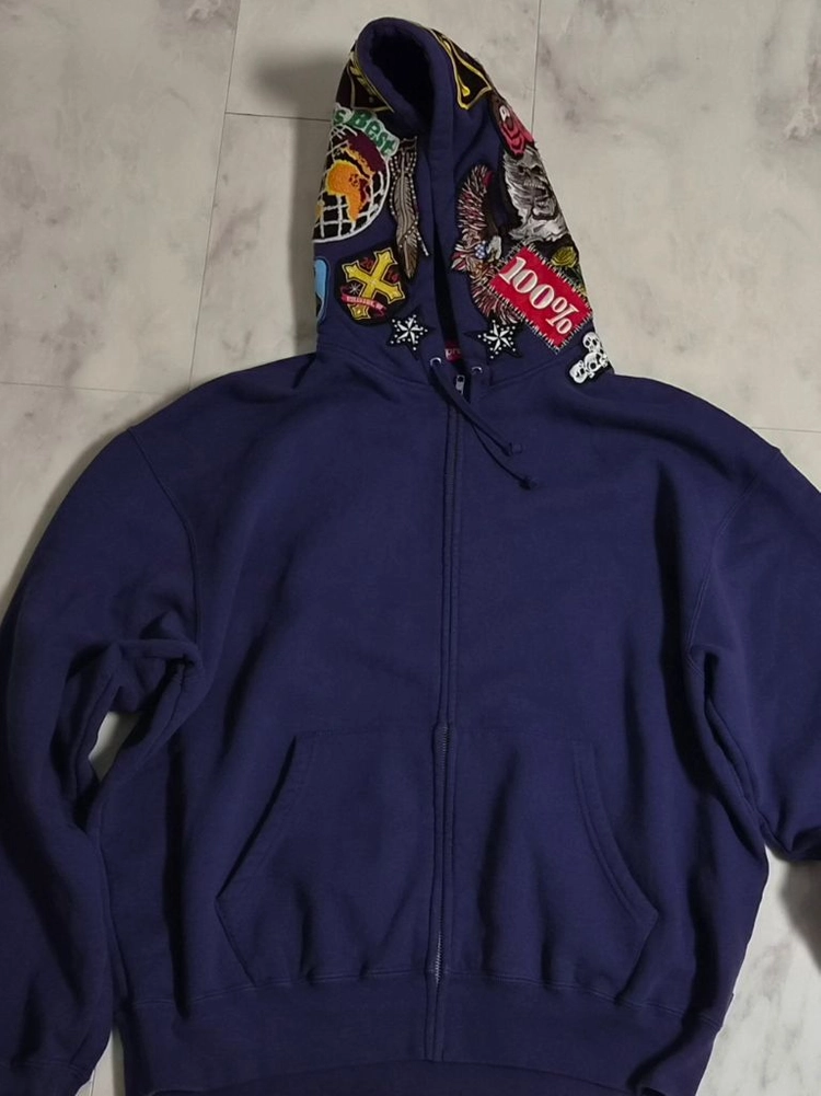 [새제품, 26FW 품절템] 슈프림 SUPREME 기모 집업 후디 (L) 이미지
