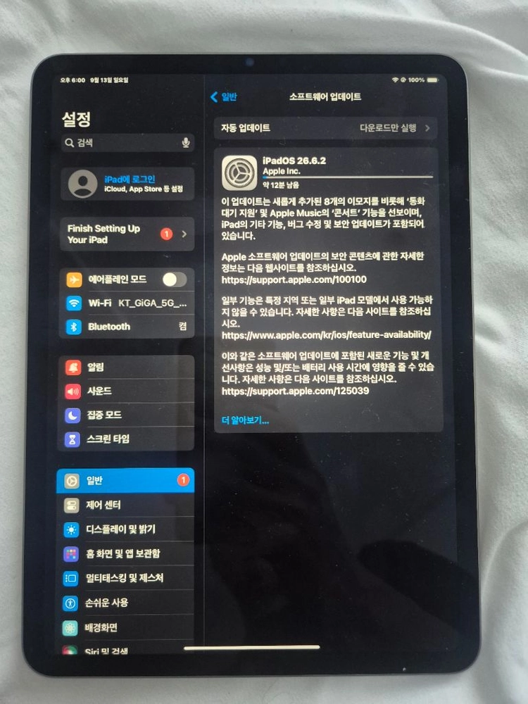 태블릿 11인치 256GB 이미지