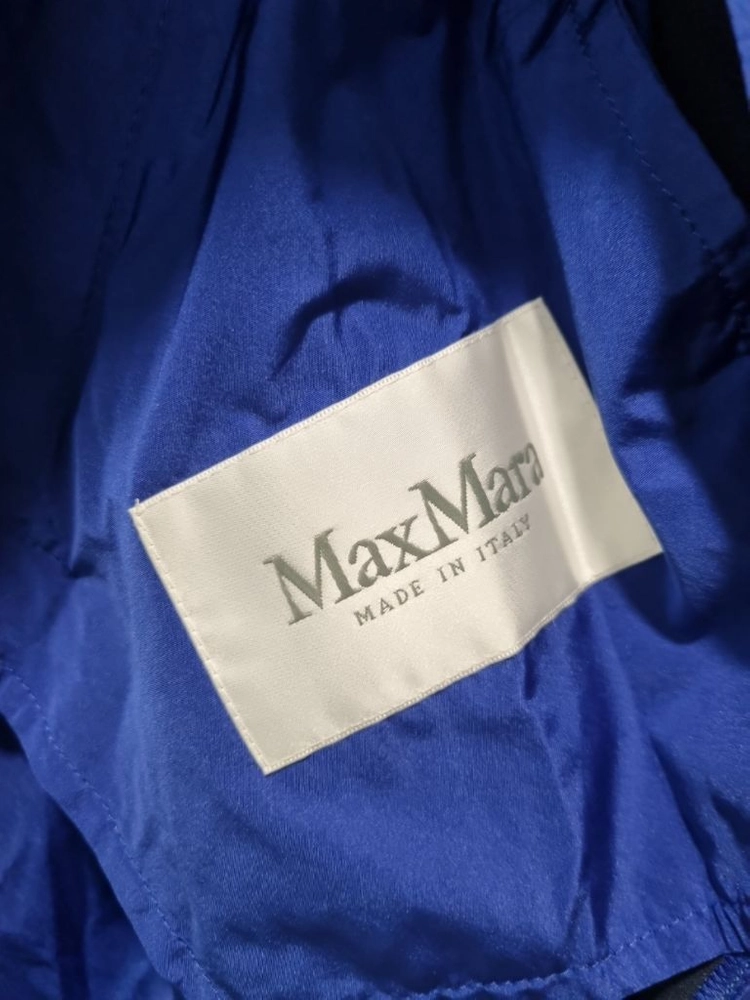 막스마라 Max Mara ELLA 롱코트 블루 38(US4) 새상품 택포함 이미지
