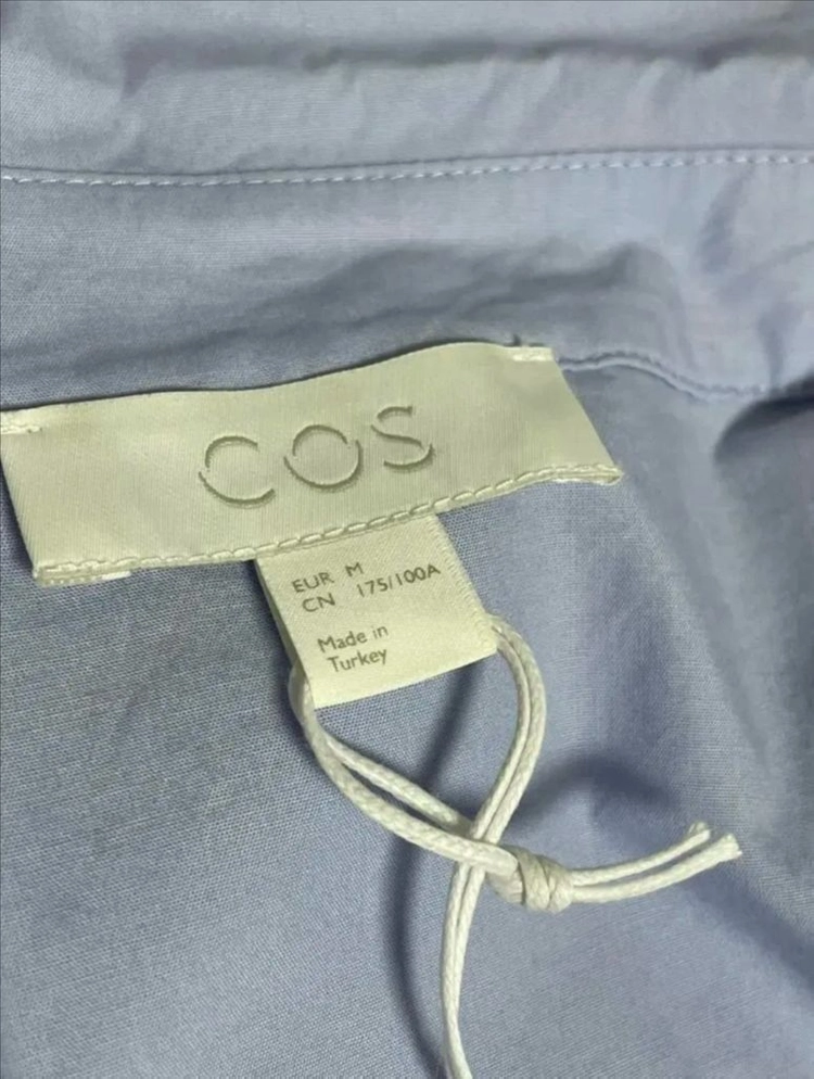 cos 오버사이즈 코튼 반팔 셔츠 M size 이미지