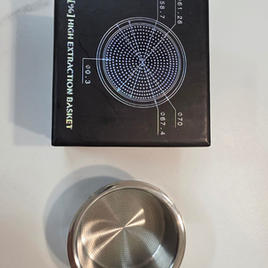 페사도 HE 에스프레소 커피 바스켓 58mm 고수율 L 국내정발 이미지