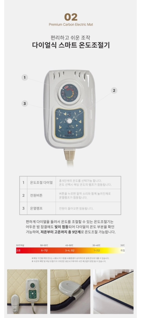[새상품] 정가 28만 한일 프리미엄 카본열선 탄소매트 싱글 이미지