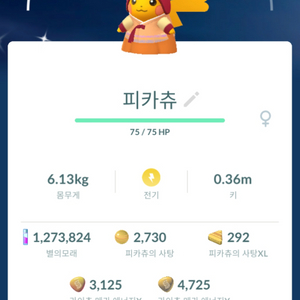 포켓몬고 한복 이로치 피카츄 팝니다 이미지