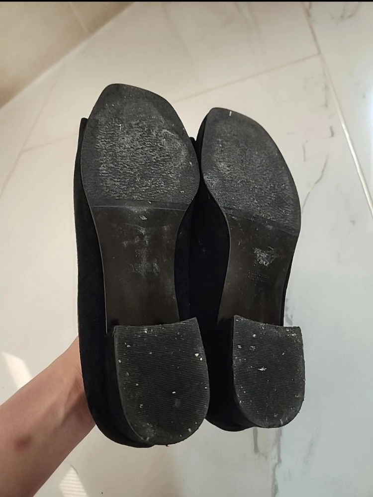 피카피 picapi 스웨이드 구두 굽낮은 플랫슈즈 이미지