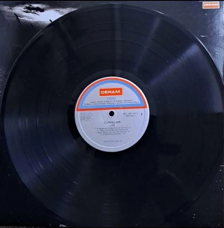 커브드 에어 (Curved Air) /LIVE-LP 이미지