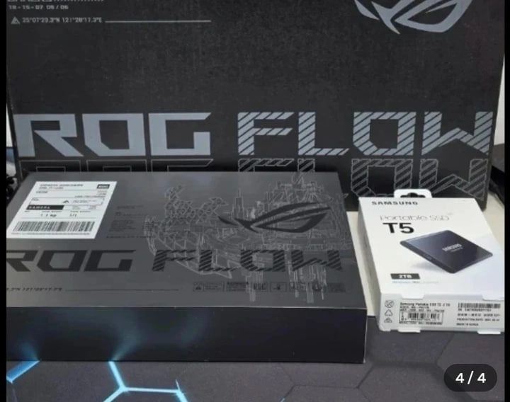 ASUS ROG FLOW Z13 게이밍 노트북 + 삼성 T5 SSD 2TB - 안심되는 중고거래
