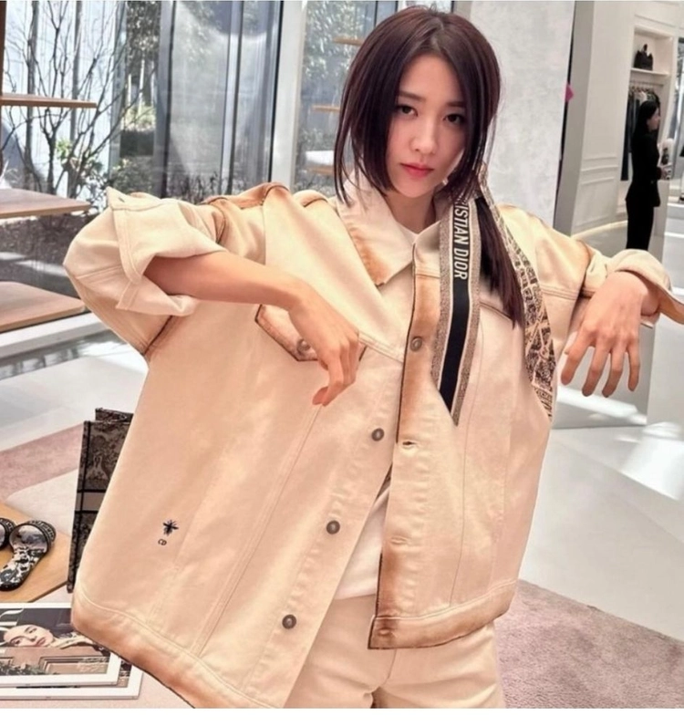 디올 몽테인 미차 스카프 이미지