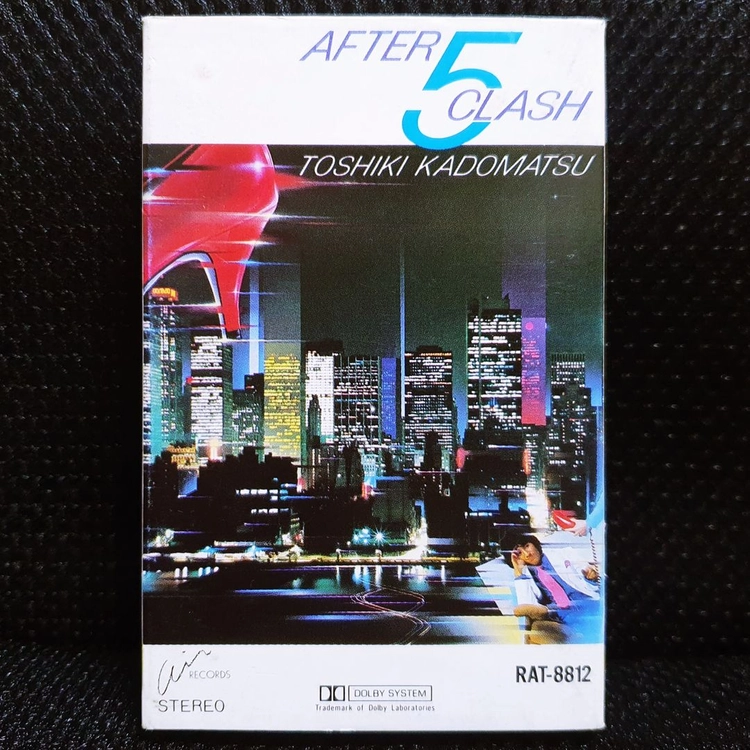 카도마츠 토시키 AFTER 5 CLASH 카세트 테이프 이미지