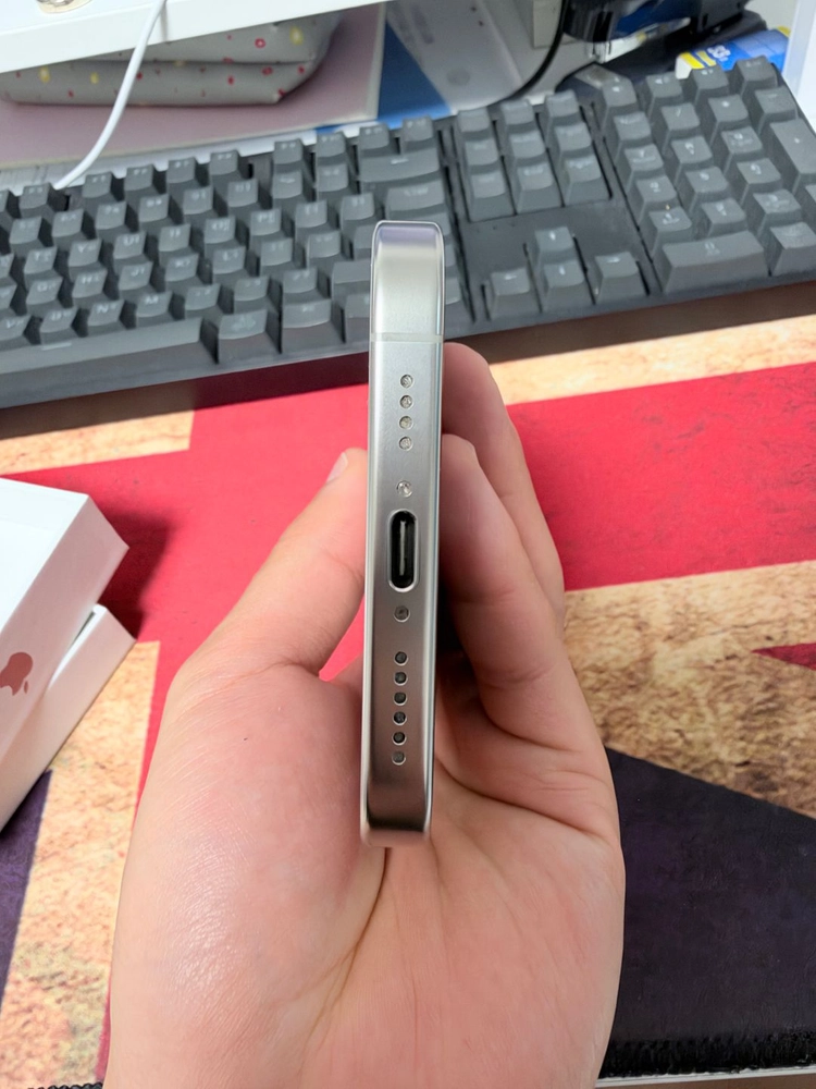 아이폰 16 프로 맥스 256GB 실버 이미지
