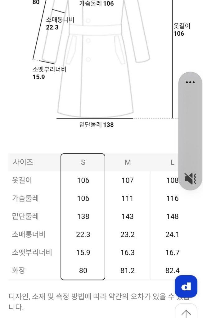빈폴 레이디스 패딩 트렌치 코트 이미지