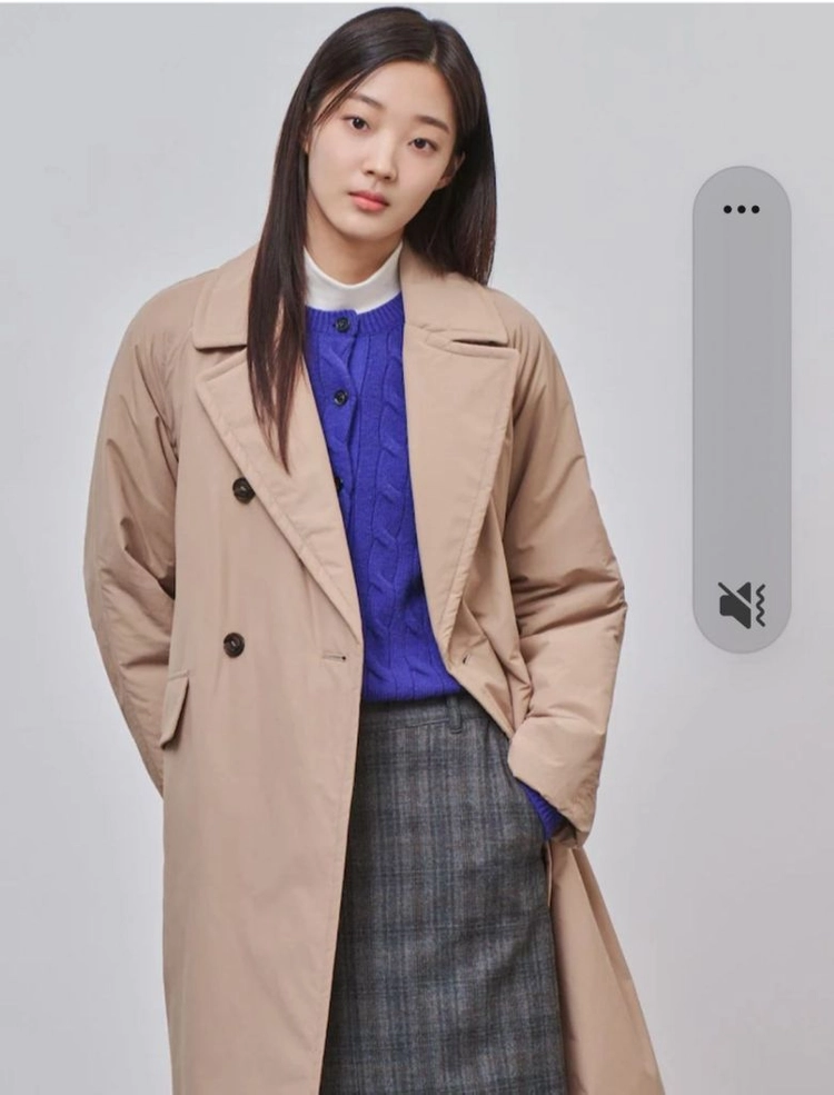빈폴 레이디스 패딩 트렌치 코트 이미지