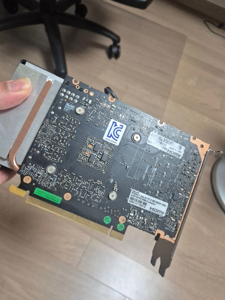 RTX 3050 8GB 갤럭시 1-Click OC 원팬 이미지
