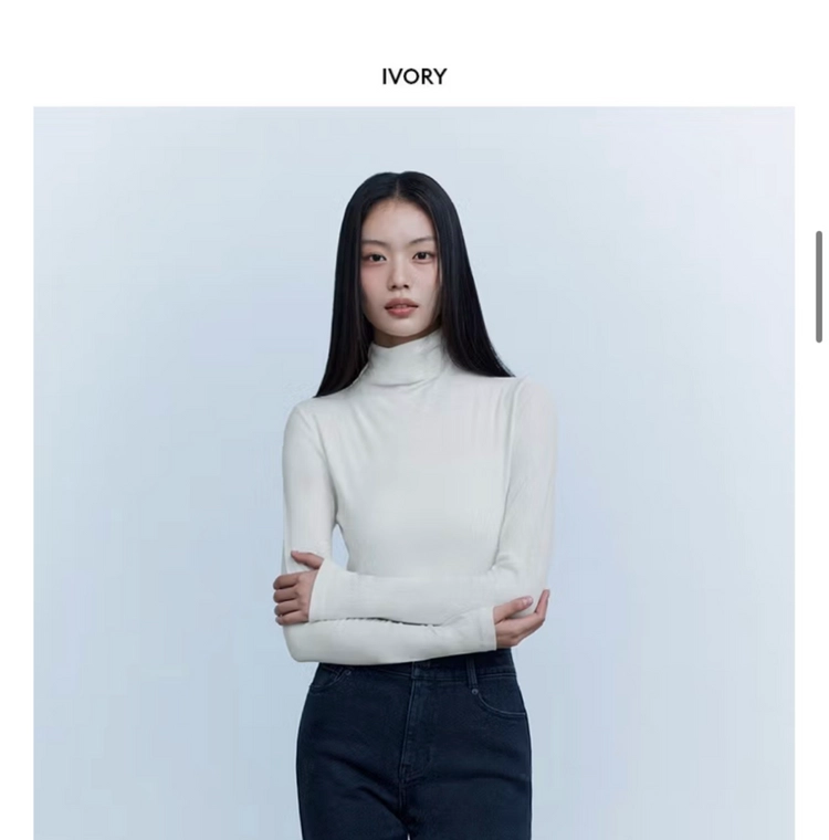 [새상품]더엣지 기모 면모달 티셔츠 55사이즈 2개 일괄 이미지