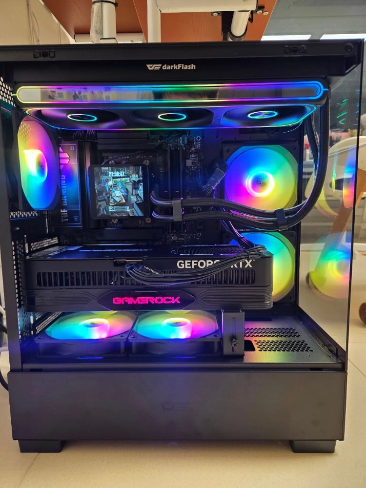 9950x3d, x870e, 64gb, 2tb, 5080 본체 _ 5090 이미지