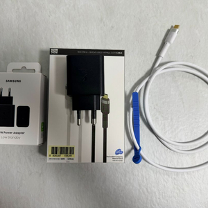 삼성 정품 60W 초고속 충전기+100w(5A) 1.2M 초고속 케이블 이미지