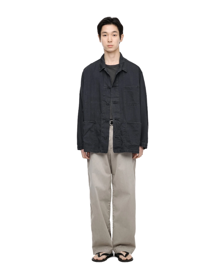 이얼즈어고 5oz Okayama Mura Denim French Work Jacket 이미지