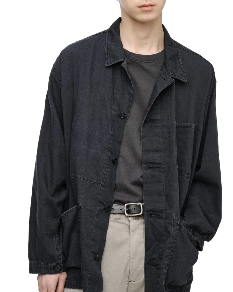 이얼즈어고 5oz Okayama Mura Denim French Work Jacket 이미지