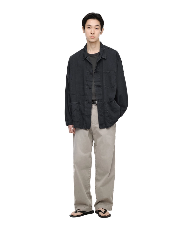 이얼즈어고 5oz Okayama Mura Denim French Work Jacket 이미지