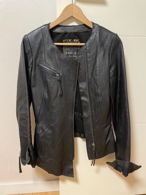 Top shop 리얼 가죽자켓 이미지