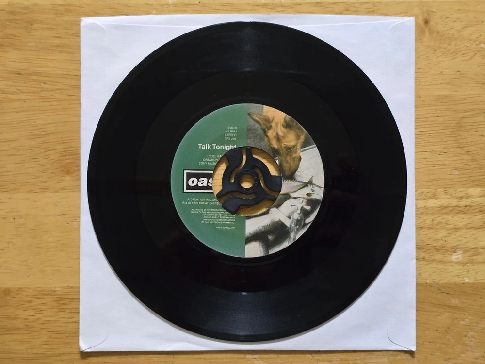 LP 레코드 oasis 오아시스 - Some Might Say 7인치 영국반 이미지