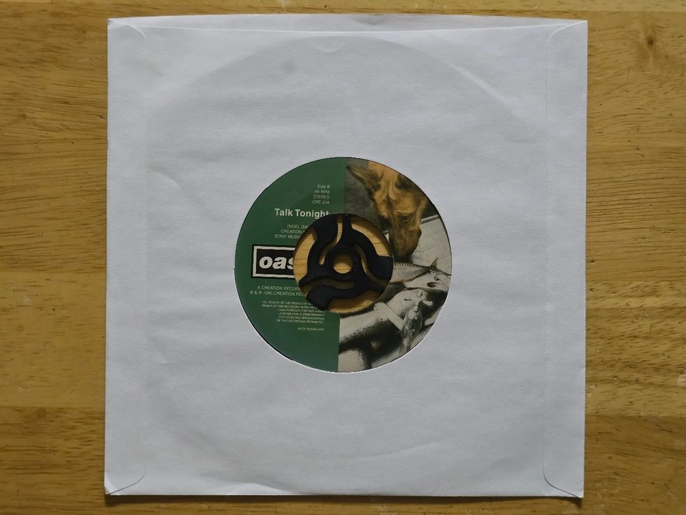 LP 레코드 oasis 오아시스 - Some Might Say 7인치 영국반 이미지
