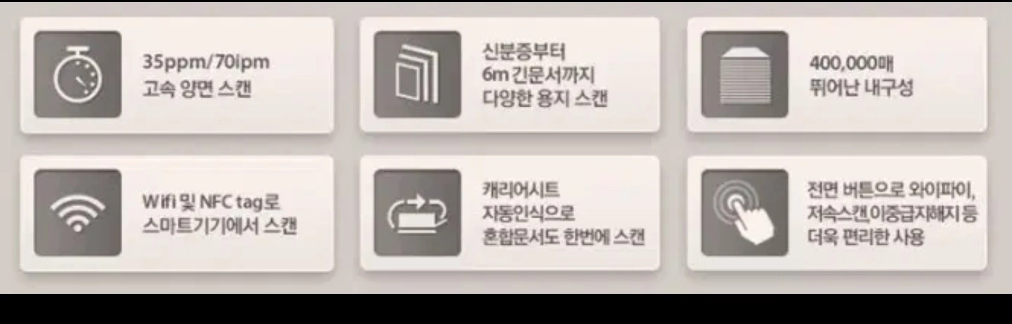 앱손 DS-570W, 칼라 고속 북스캐너. 양면.스캔. 와이파이.문서 보관 저장, 프린트.문제집 이미지