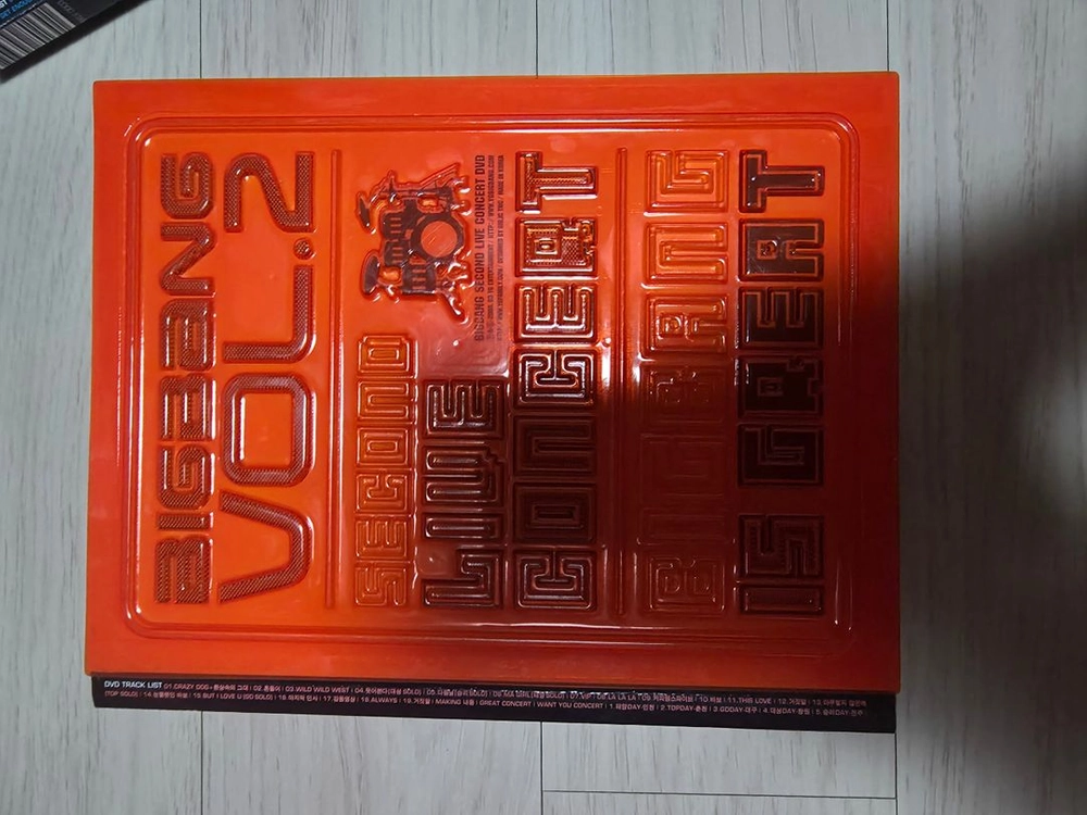 빅뱅 BIGBANG 2nd Live Concert GREAT DVD + 포스트카드북 세트 - 안심되는 중고거래