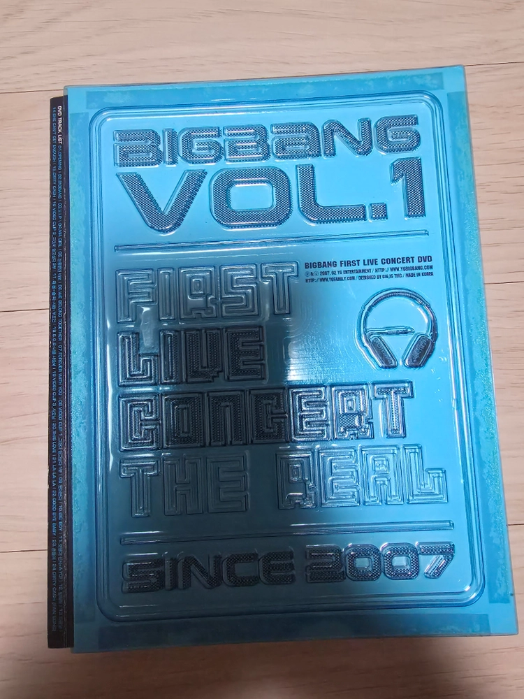 빅뱅 BIGBANG 초기 콘서트 DVD 굿즈 일괄 THE REAL + GREAT + 포스트카드북 - 안심되는 중고거래
