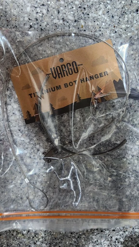 바르고 바르고 티타늄 bot 행거 vargo 봇 보트 캠핑 이미지