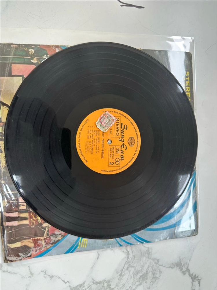 [희귀반 1972년 LP] 크리스마스 앰프기타 트위스트 김준호 편곡 성음 LP 팝니다[1972년 성음제작소 오리지널 이미지