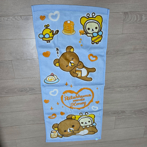 정품 리락쿠마 허니 테리 타월 / 리락쿠마 수건 미사용 새제품 이미지