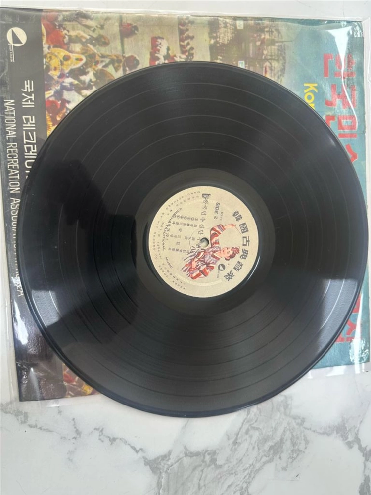한국 민속집단무용곡집 (Korean Folk Dances Music) 희귀 LP 팝니다 (힛트레코드) 이미지