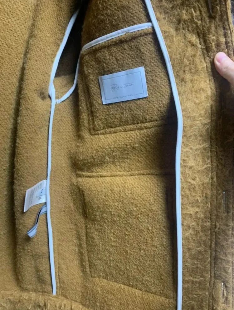 앤더슨벨 20FW 플리츠 브라운 자켓 이미지