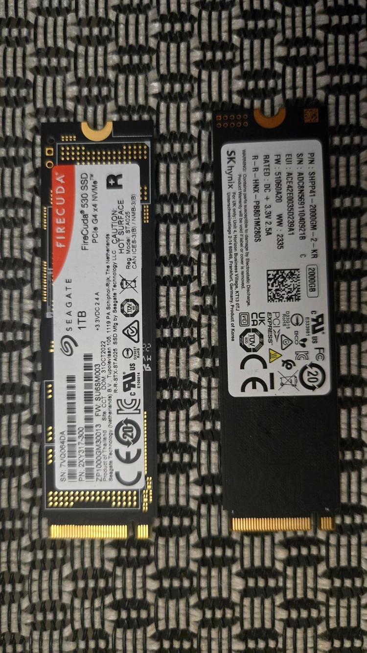 FireCuda 530 SSD 1TB 판매합니다. 이미지