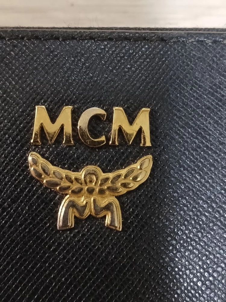정품 MCM 사피아노 가죽 지퍼 어라운드 장지갑 이미지