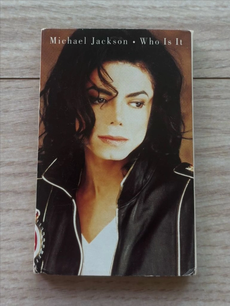 마이클 잭슨 MICHAEL JACKSON Who Is It 후 이즈 잇 싱글 카세트 테이프 미국 초판 음반 이미지