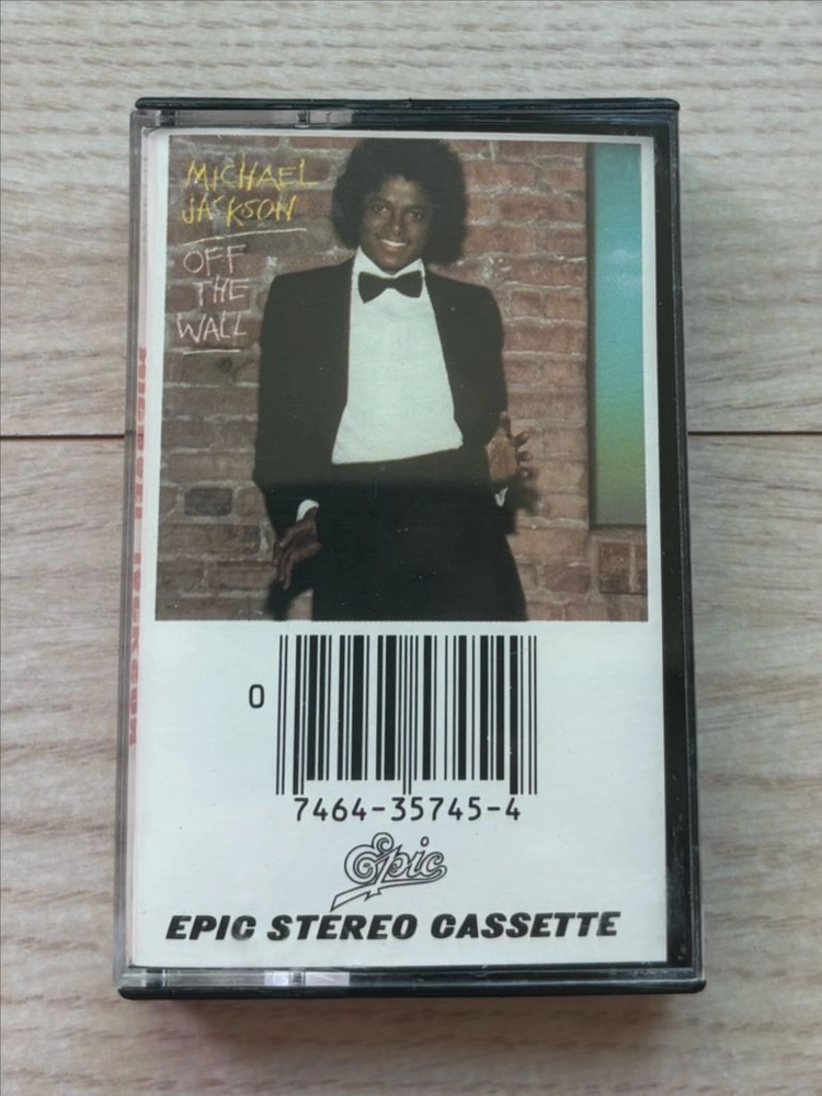 마이클 잭슨 MICHAEL JACKSON Off The Wall 오프 더 월 카세트 테이프 미국반 음반 앨범 이미지