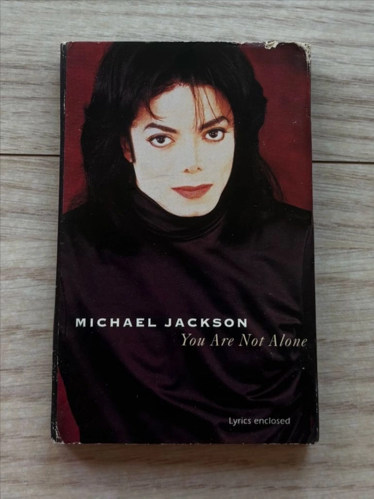 마이클 잭슨 MICHAEL JACKSON You Are Not Alone 유 아 나롯 어론 싱글 카세트 테이프 미국 이미지