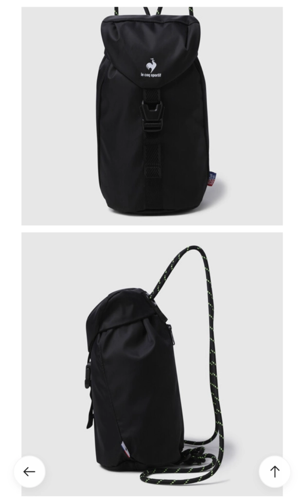 [새제품]르꼬끄 경량 트래블 백팩(정상가: 89,000원) 이미지