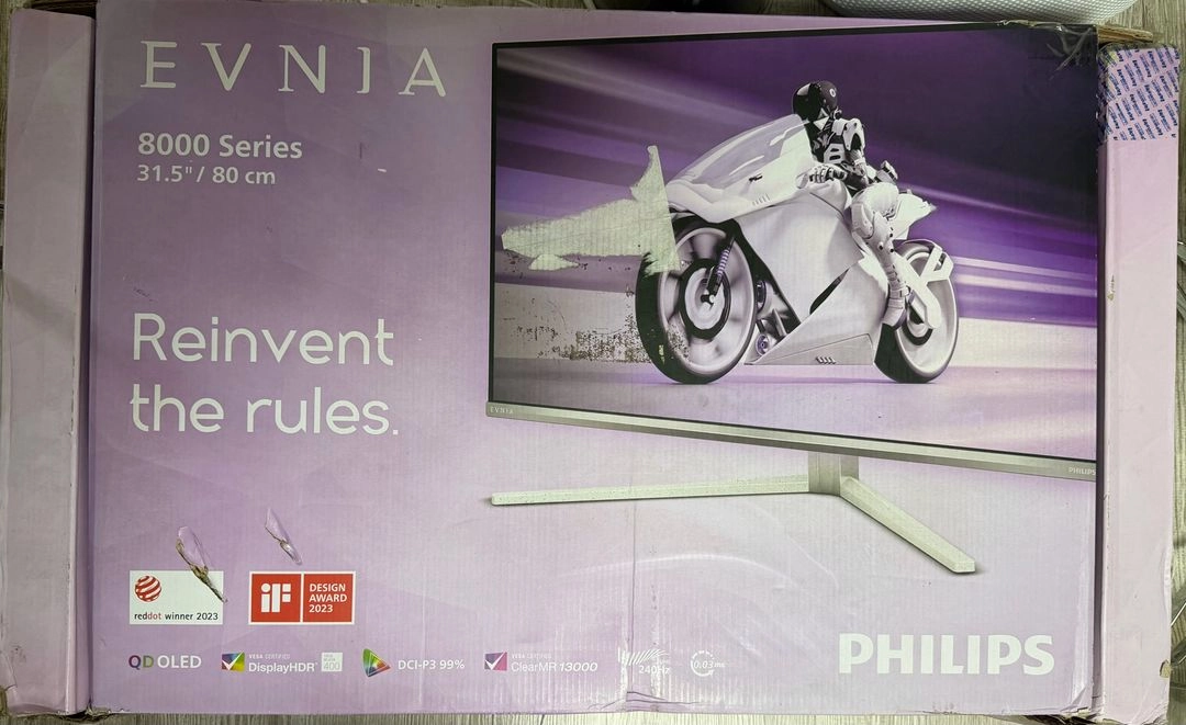 필립스 에브니아 32m2n8800 4k oled 32인치 모니터 (27년 11월까지 무상as) 이미지