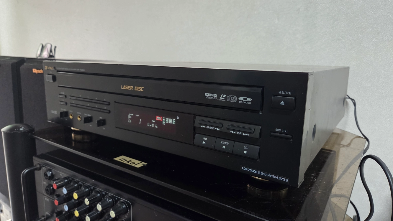 인켈 LDK-7500R CD/LD 플레이어 판매합니다 이미지