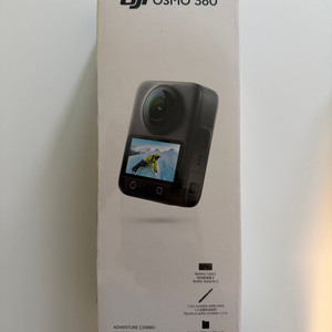 DJI OSMO 360 어드벤처 콤보 미개봉 (케어 1년 포함) 이미지