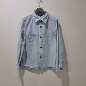 A.P.C. 아페쎄 스트라이프 코튼 셔츠 S 이미지