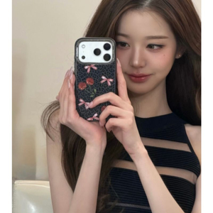 그래그 갤럭시S25 레오파드 체리케이스 이미지