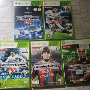 XBOX360 위닝일레븐 5종 이미지