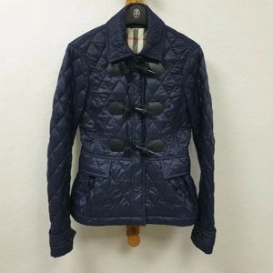 [xs/정품] BURBERRY 버버리 더플 퀼팅자켓 다크퍼플 이미지