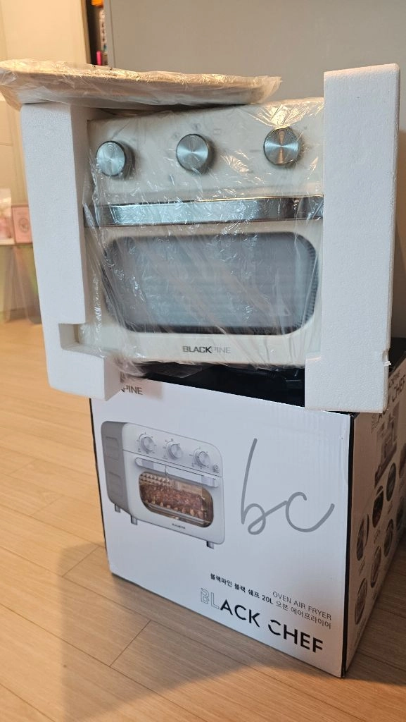 블랙파인 에어프라어 오븐 이미지